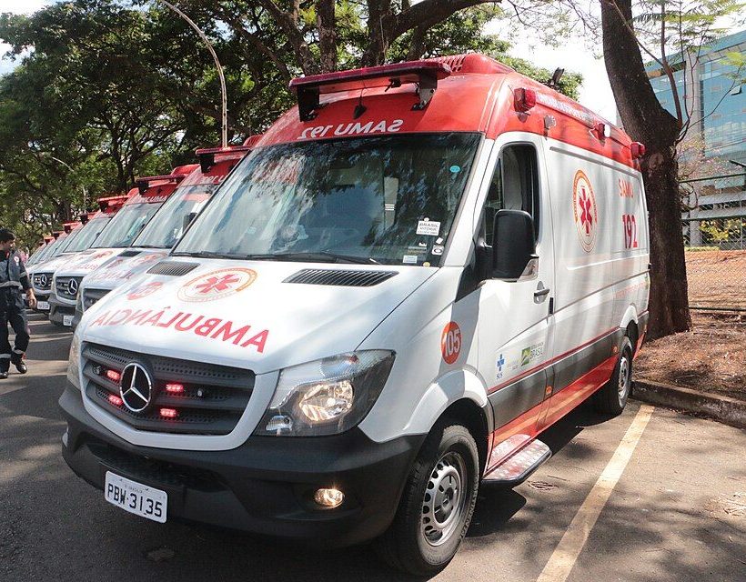 Ambulância do SAMU
